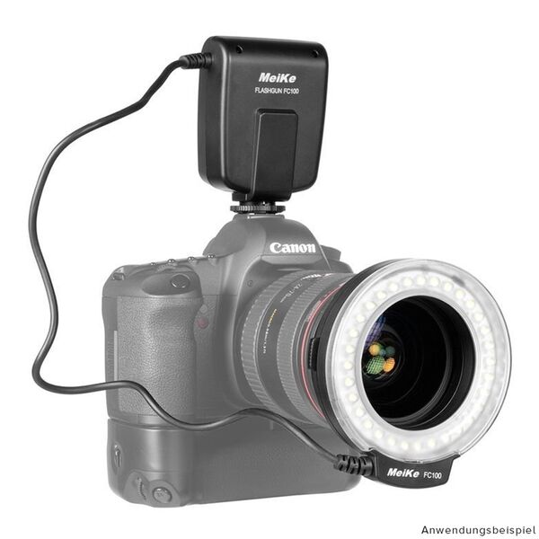 Meike Blitz MK FC100 Ringblitz  Canon/Nikon 
