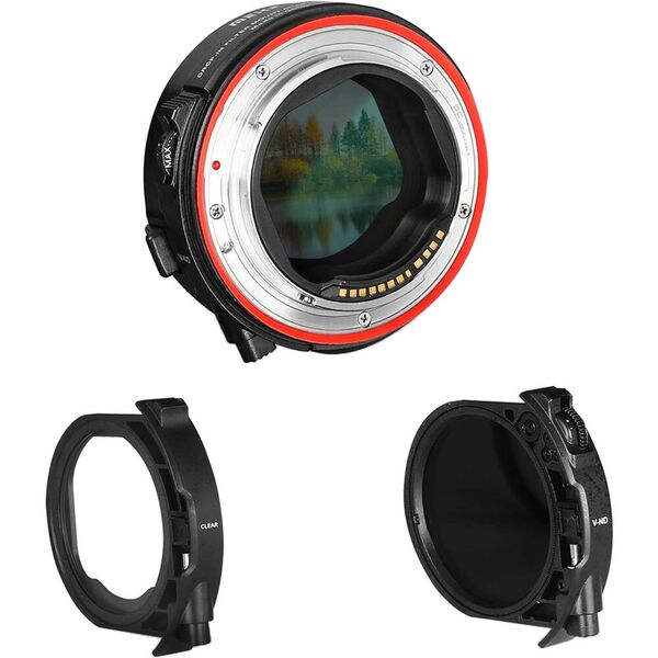 Meike Drop in Filter Mount Adapter EF to EOS R (with Variable ND Filter)  Canon RF Canon EF