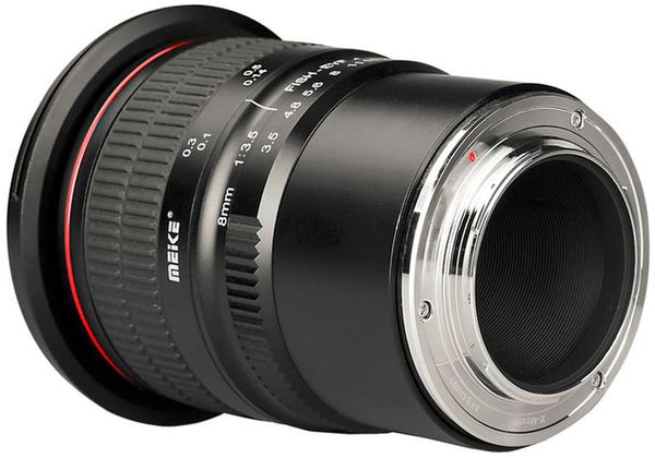 Meike 8mm f/3,5 Zirkular Fisheye  Nikon F-Mount