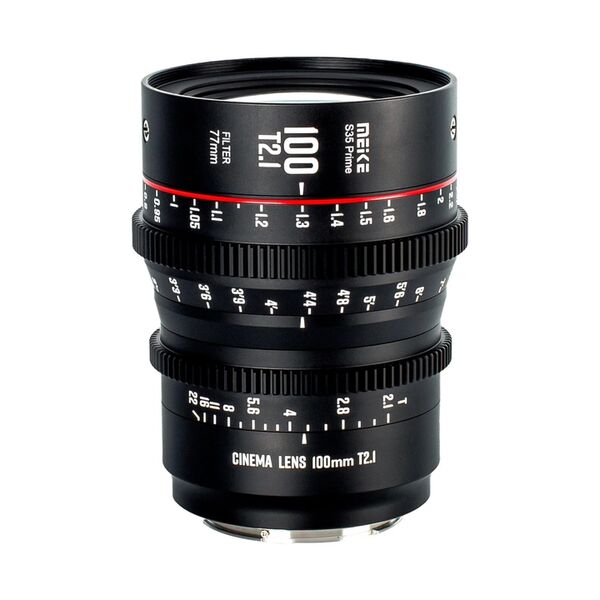 Meike Super 35 Prime Cinema Lens 100mm T2.1  Canon EF