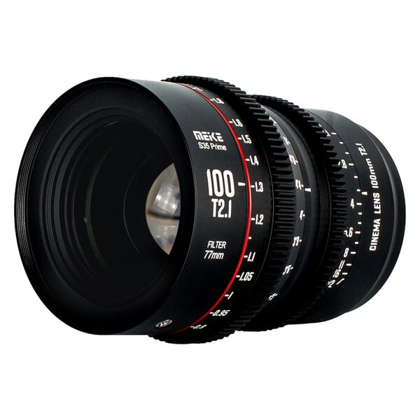 Meike Super 35 Prime Cinema Lens 100mm T2.1  Canon EF