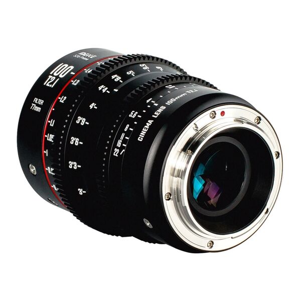 Meike Super 35 Prime Cinema Lens 100mm T2.1  Canon EF