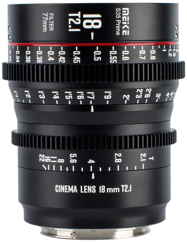 Meike MK 18mm T2.1 S35  Canon EF Mount