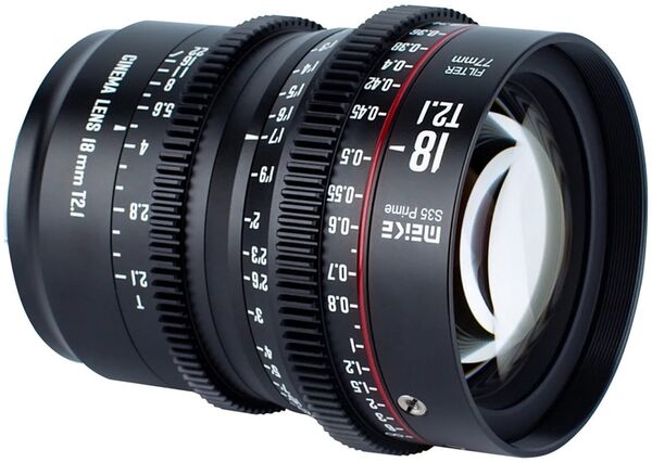 Meike MK 18mm T2.1 S35  Canon EF Mount