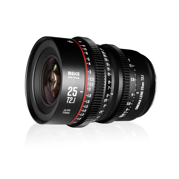 Meike Meike Super 35 Prime Cinema Lens 25mm T2.1  PL Mount