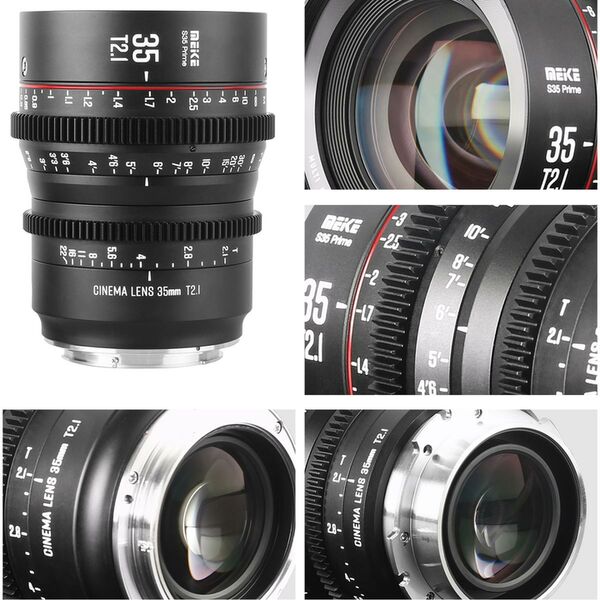 Meike MK 35mm T2.1 S35  Canon EF