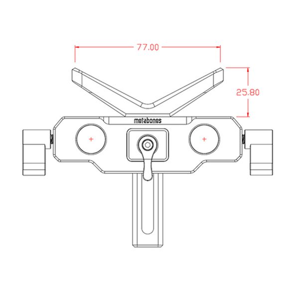 Metabones Mount Rod Support Kit II Montageadapter 