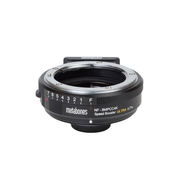 Metabones Nikon G an BMPCC4K Speed Booster ULTRA 0.71x Adapter  MFT Nikon G