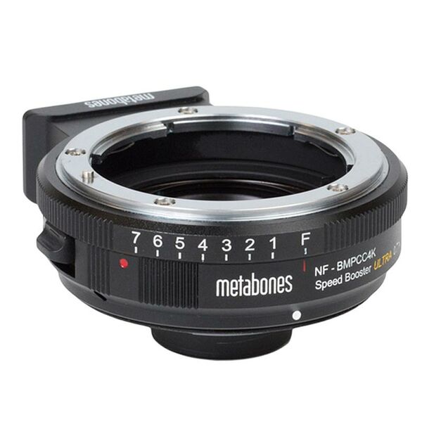 Metabones Nikon G an BMPCC4K Speed Booster ULTRA 0.71x Adapter  MFT Nikon G