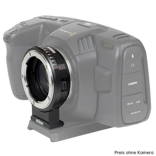 Metabones Nikon G an BMPCC4K Speed Booster ULTRA 0.71x Adapter  MFT Nikon G