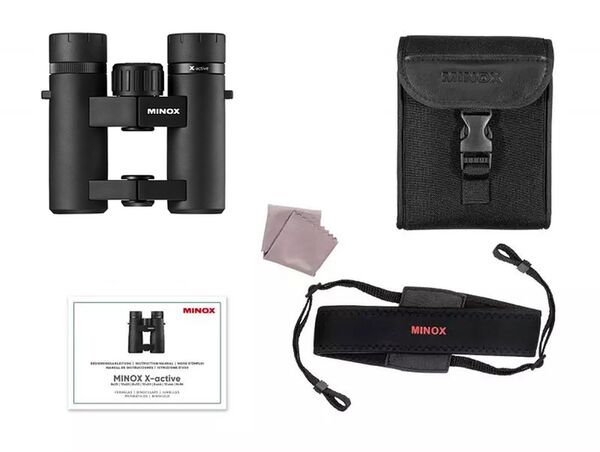 Minox X-active - Retourenware - Abdeckkappen fehlen  10x25