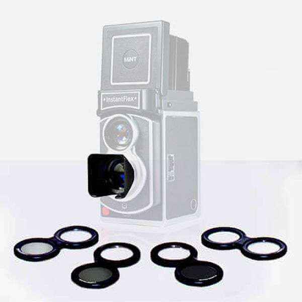 Mint InstantFlex TL70 Lens Set (Nahlinse +Gegenlichtblende+ND-Filter ND2/ND4/ND8) 