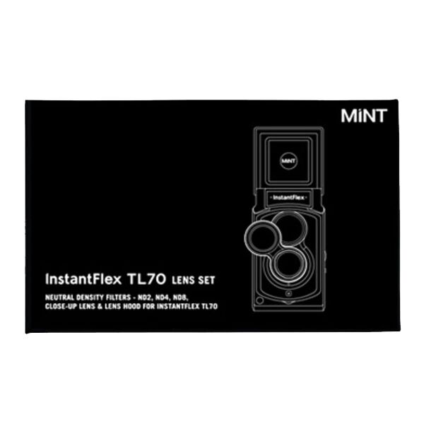 Mint InstantFlex TL70 Lens Set (Nahlinse +Gegenlichtblende+ND-Filter ND2/ND4/ND8) 