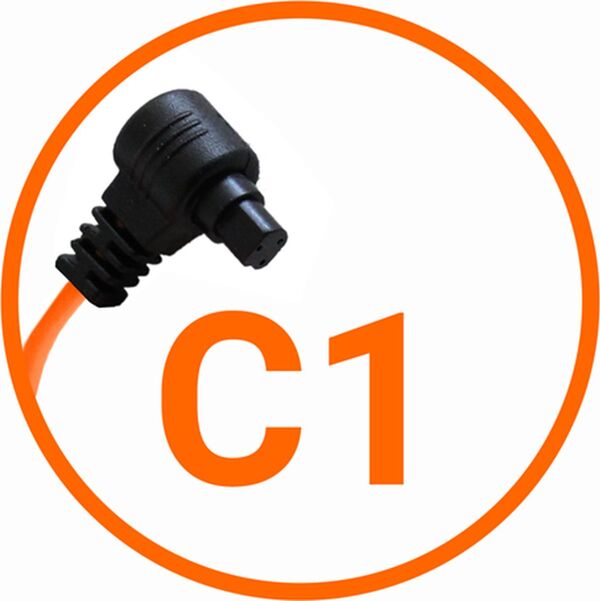 Miops Kamera Verbindungskabel  Canon C1 orange