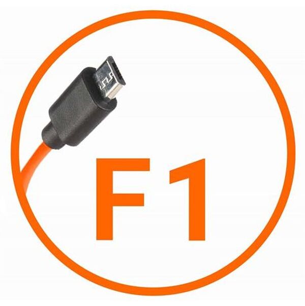 Miops Kamera Verbindungskabel  Fujifilm F1 orange