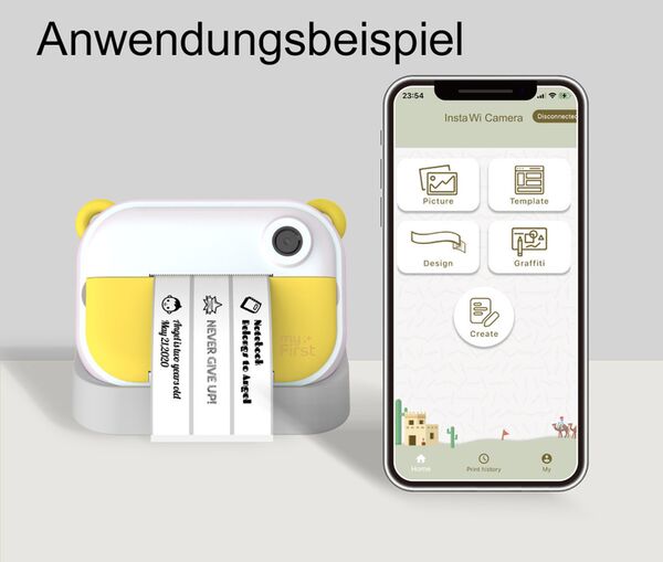 Myfirst Camera Insta Wi  gelb