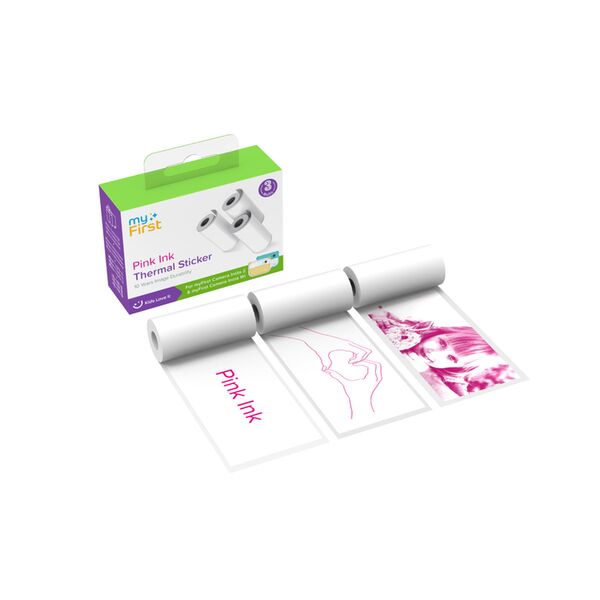 Myfirst Insta Wi Sticker  weiß, pink
