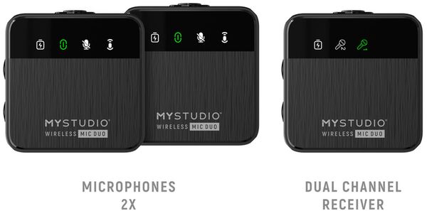 MySTUDIO Wireless MIC  Duo