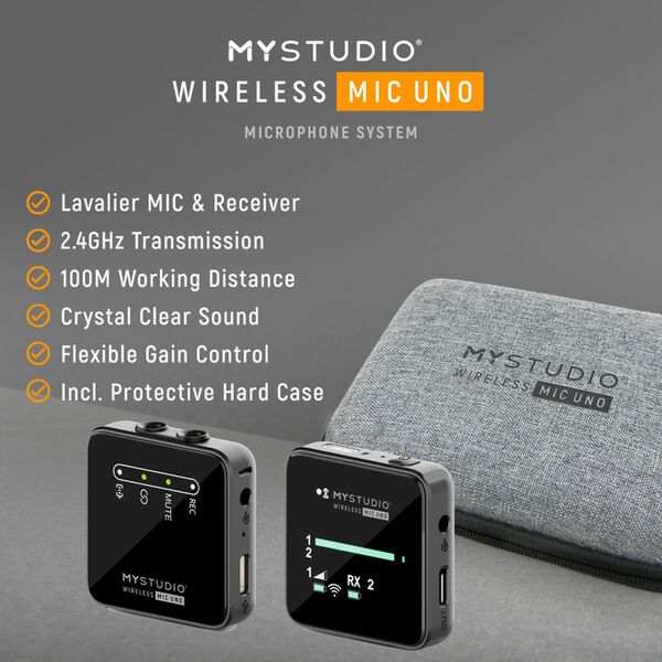 MySTUDIO Wireless MIC  Uno
