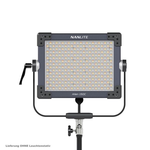 Nanlite Alien 150C Full-Color Multifunktions-Flächenleuchte Leuchtfläche 24,6 x 18 cm. Nennleistung 175 W. Weißlicht 2700 - 12000 K CRI: 96 TLCI: 97 Grün-/Mag 