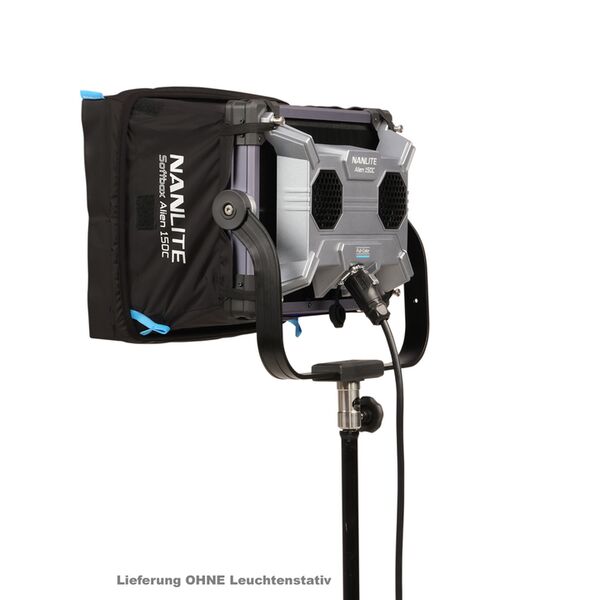 Nanlite Alien 150C Full-Color Multifunktions-Flächenleuchte Leuchtfläche 24,6 x 18 cm. Nennleistung 175 W. Weißlicht 2700 - 12000 K CRI: 96 TLCI: 97 Grün-/Mag 