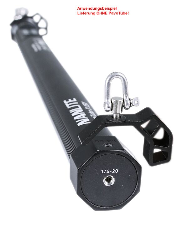 Nanlite Aufhängeadapter Multi-Angle AS-MAM-PTIIX für eine Leuchte „PavoTube II X“ 1 Paar. 