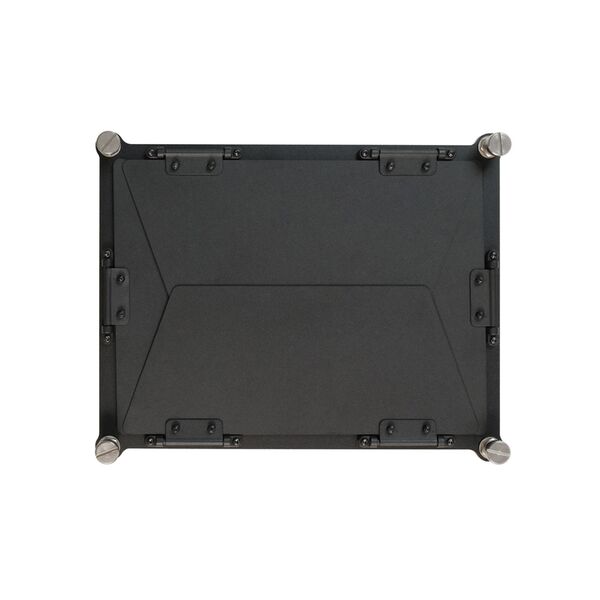 Nanlite BD-AL150 Lichtklappenvorsatz für Flächenleuchte Alien 150C. Metallrahmen mit vier Lichtklappen. 