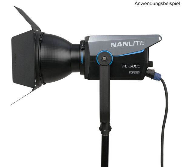 Nanlite BD-BM-RF45 Lichtklappenvorsatz für Bowens-Standard-Reflektor RF-BM mit vier Lichtklappen und herausnehmbarem Wabengitter 