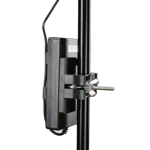 Nanlite BT-BA-SNP/DC Akku-Halterung für 2 NP-F-Akkus (je 4400 mAh oder mehr z. B. Art.-Nr. 3634) mit Stativklemme und Anschlusskabel z. B. für Mira 26B Forza  