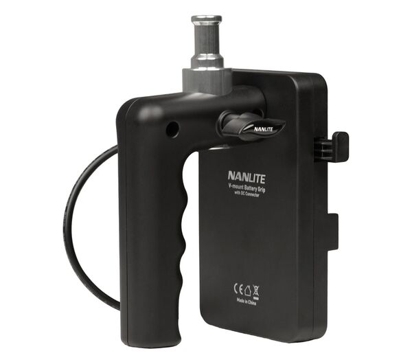 Nanlite BT-BG-V Akku-Handgriff mit DC-Stecker 