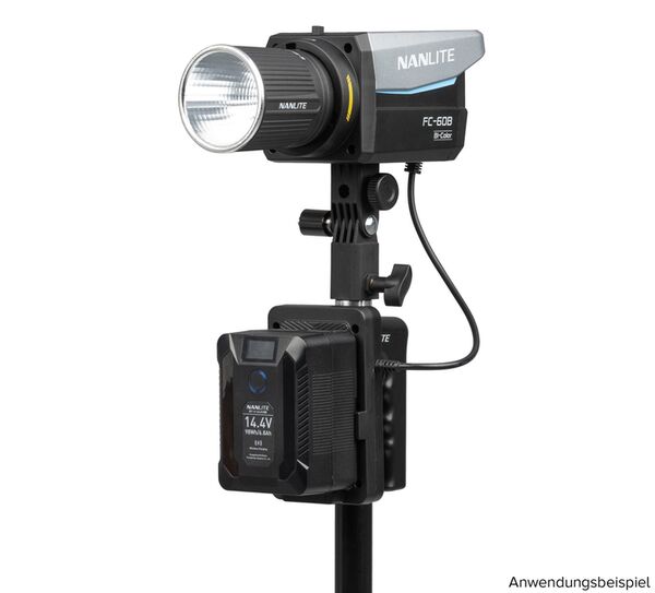 Nanlite BT-BG-V Akku-Handgriff mit DC-Stecker 