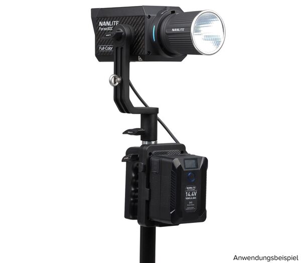 Nanlite BT-BG-V Akku-Handgriff mit DC-Stecker 