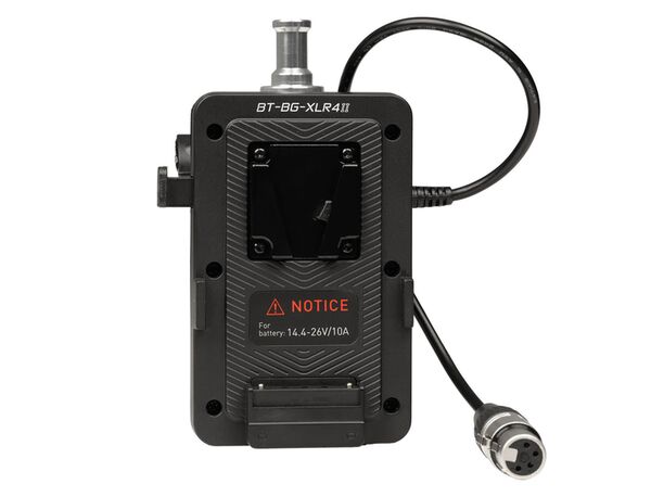 Nanlite BT-BG-XLR4II Akku-Handgriff mit 4-Pin-XLR-Stecker 