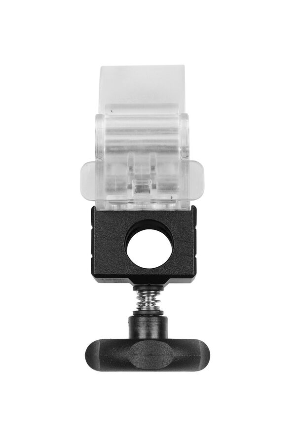 Nanlite HD-T12-1-BPR Röhren-Befestigungsadapter zur Befestigung von Leuchten PavoTube (außer T8-7X) an 16 mm (5/8“)-Normzapfen 