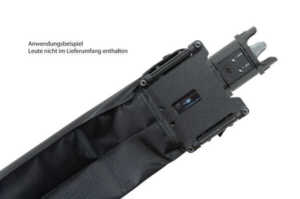 Nanlite Lichtklappenvorsatz BD-PTII15C+EC für PavoTube II 15C inkl. Stoffwabe. 