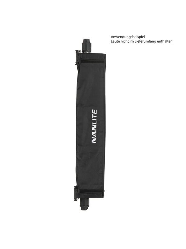 Nanlite Lichtklappenvorsatz BD-PTII15C+EC für PavoTube II 15C inkl. Stoffwabe. 