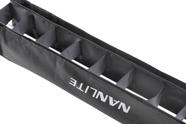 Nanlite Lichtklappenvorsatz BD-PTII15C+EC für PavoTube II 15C inkl. Stoffwabe. 