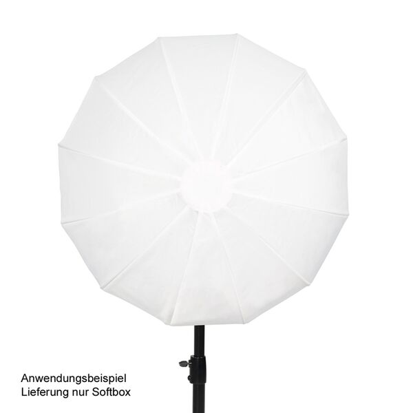 Nanlite LT-65 Lantern-Softbox 65 cm mit Bowens-Anschluss z. B. für Forza 300(B) II 500(B) II. Inkl. Transporttasche. 