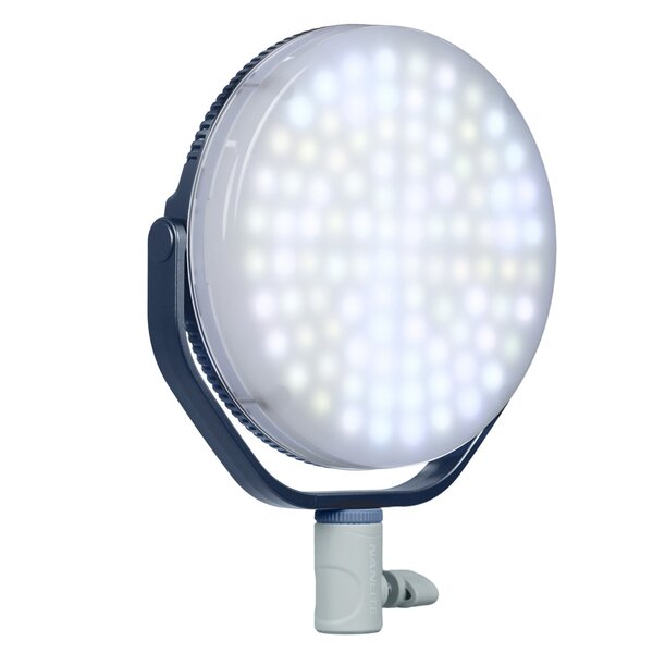 Nanlite Micro Full-Color Multifunktionsflächenleuchte  16,7cm mitternachtblau