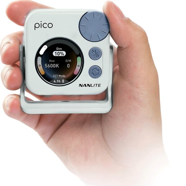 Nanlite Mini Taschenleuchte pico  mintblau