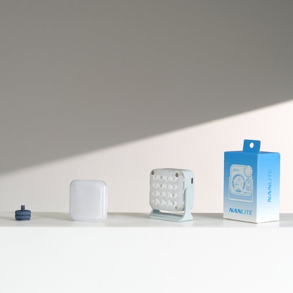 Nanlite Mini Taschenleuchte pico  mintblau