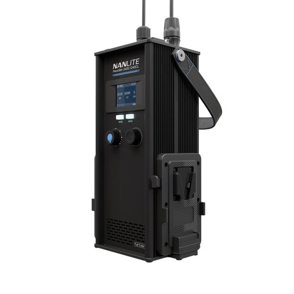 Nanlite PavoSlim 240CL Full-Color Multifunktions-Flächenleuchte 121 x 31 cm flaches Leichtmetall-Gehäuse. Nennleistung 260 W. Weißlicht 2700 - 7500 K CRI: 96  