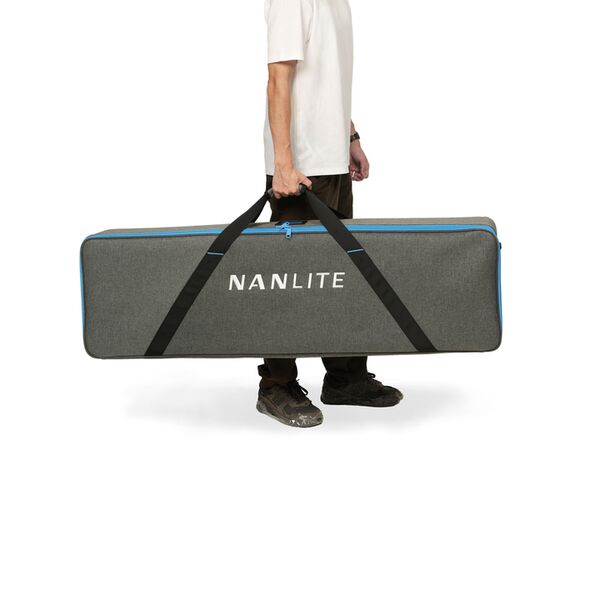 Nanlite PavoSlim 240CL Full-Color Multifunktions-Flächenleuchte 121 x 31 cm flaches Leichtmetall-Gehäuse. Nennleistung 260 W. Weißlicht 2700 - 7500 K CRI: 96  