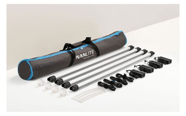 Nanlite PavoTube II 30C RGBWW Farb-Effektleuchten  4er-Kit