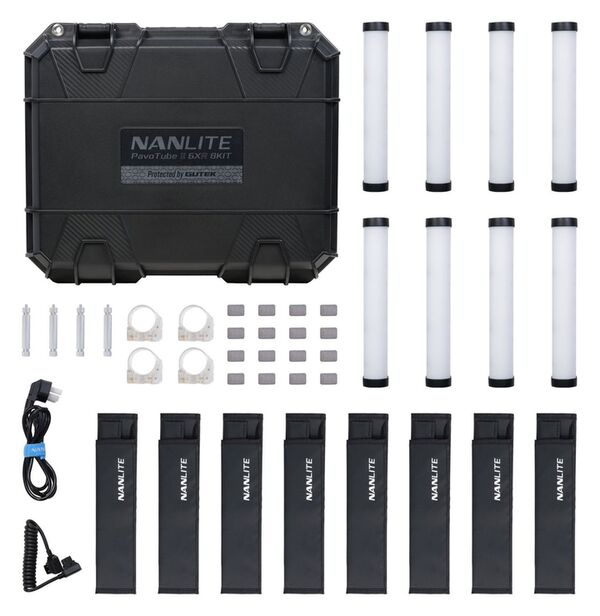 Nanlite PavoTube II 6XR 8Kit Mini-Farb-Effektleuchte 
