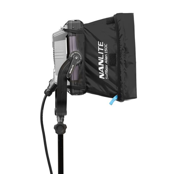 Nanlite SB-AL150 Pop-up-Softbox für Flächenleuchte Alien 150C. Mit Standard- und Lite-Diffusor sowie Stoffwabe. 