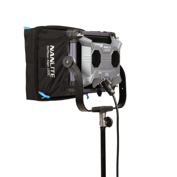 Nanlite SB-AL300 Pop-up-Softbox für Flächenleuchte Alien 300C. Mit Standard- und Lite-Diffusor sowie Stoffwabe. 