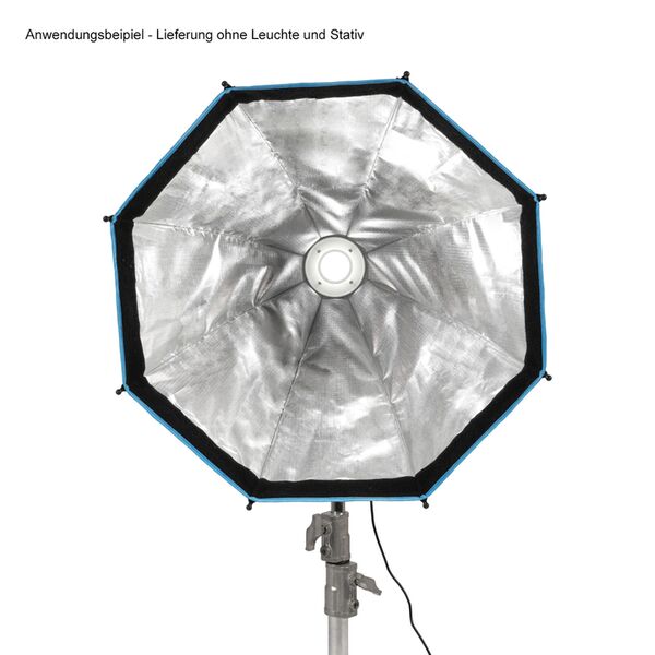 Nanlite SB-FMM-O-60 Oktagonal-Softbox 60 cm mit FMM-Bajonettanschluss. Inkl. Standard- und Lite-Diffusor Stoffwabe und Schutztasche. 