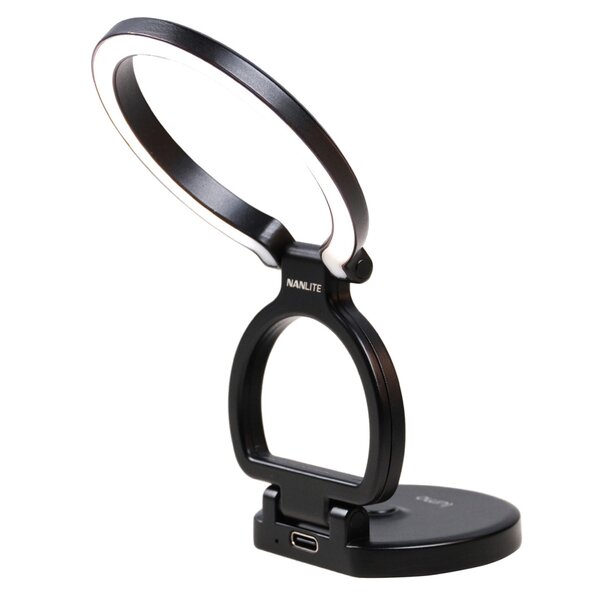 Nanlite Smartphone Ringleuchte lumo  polarschwarz