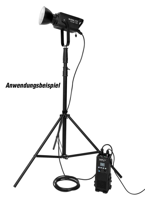 Nanlite Verbindungskabel CB-FZ-7.5M 7 5 m 8-Pin-Anschluss z. B. für Forza 300/300B II Forza 500/500B II Forza 720/720B. 